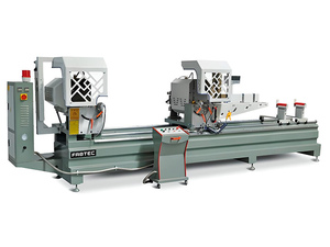 Двухголовочная отрезная пила FABTEC LJZ2S-500x3700 для алюминиевого профиля с ЧПУ