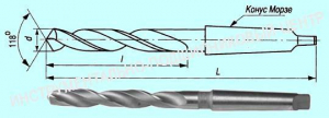 Сверло d 18,0  к/х Р6АМ5 "CNIC"