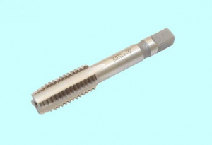 Метчик   5/8" UNC 60° Р6АМ5 дюймовый, м/р., (11 ниток/дюйм) для глух. отв. DIN351 "CNIC"