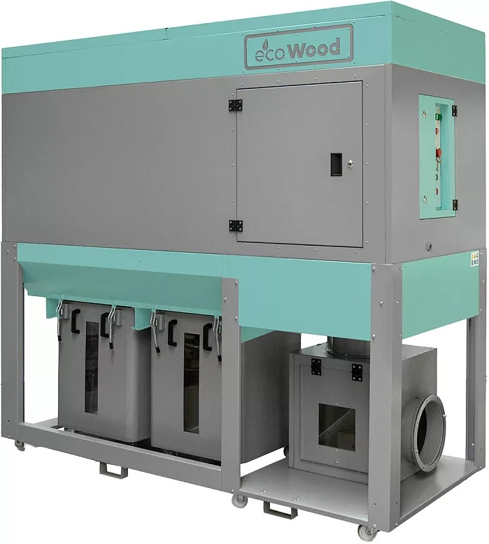 QUADRO SpeedCut 200  Фильтры рукавные EcoWood FPC  Компактный рукавный фильтр с электромеханическим встряхиванием и контейнером-накопителем предназначен для очистки воздуха от сухой не слипающейся пыли в центральных системах аспирации Фильтр устан...
