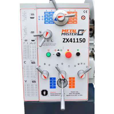 ZX41150 Модель позволяет раздельно регулировать обороты ходового вала и ходового винта 